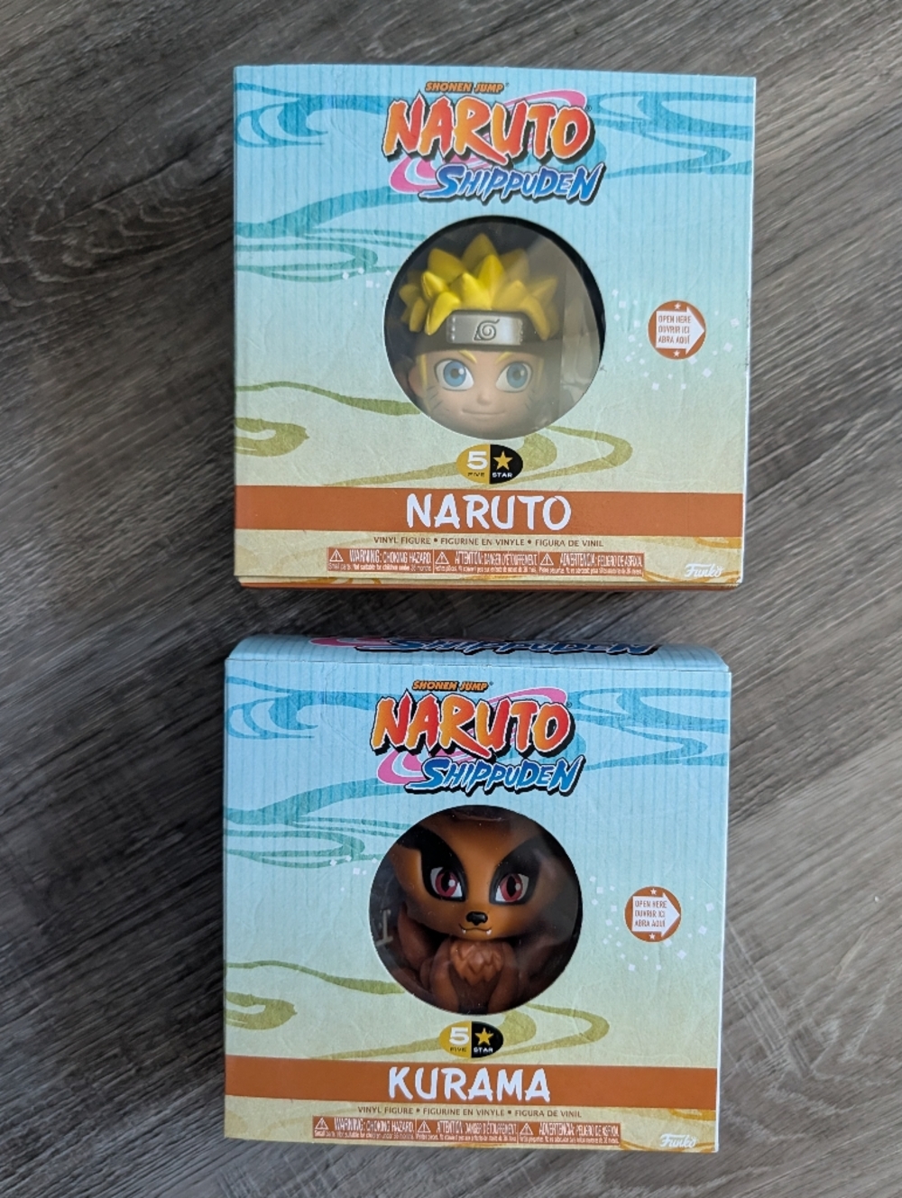 Funko Naruto Shippuden Figures Naruto & Kurama Vinyl Collectibles Set